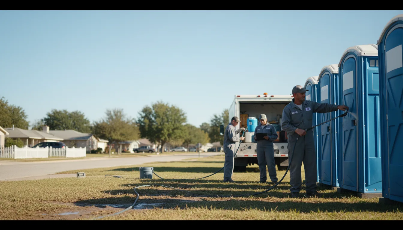 Long-Term Portable Toilet Rental in Patterson, LA near me
